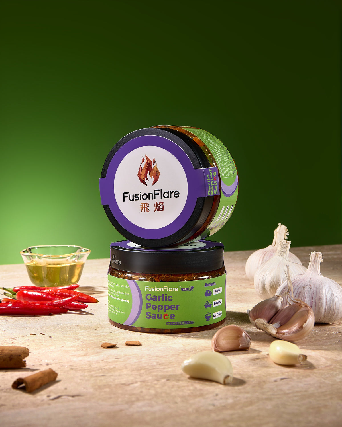 FUSIONFLARE  CINNAMON PEPPER SAUCE