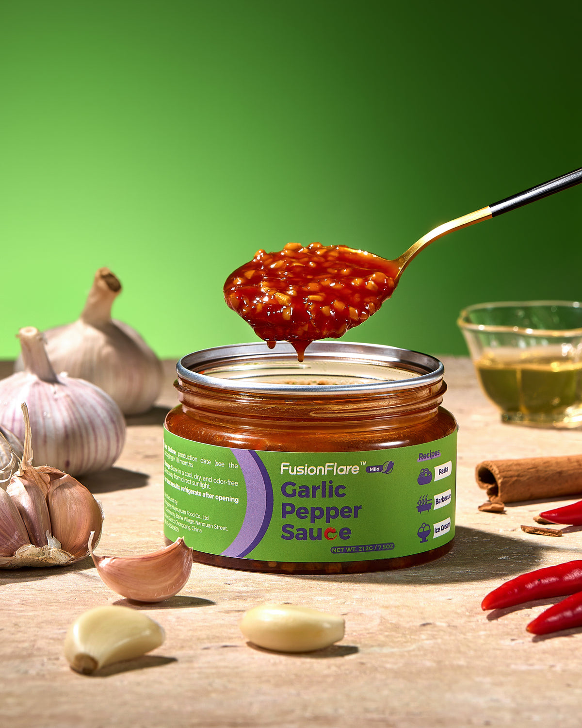 FUSIONFLARE  CINNAMON PEPPER SAUCE